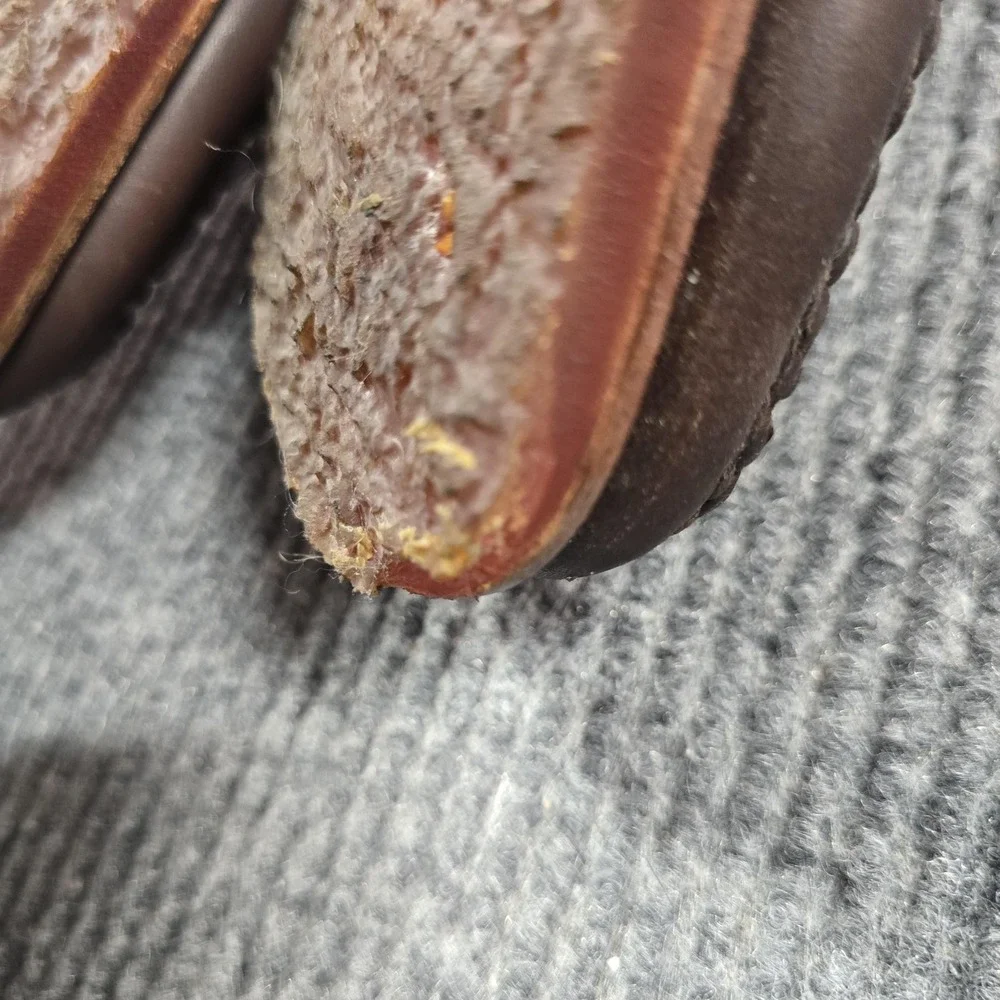 Bills Khakis X Rancourt Driving Shoes Mens 9 D Brown Leather Lactae Hevea USA